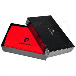 Czerwony skórzany portfel damski Pierre Cardin YS 520.1 504 CZERWON