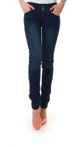 Modne jeansy rurki