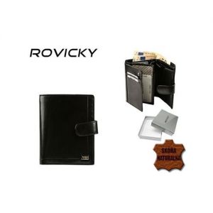 Portfel męski skórzany CPR-020-BAR czarny