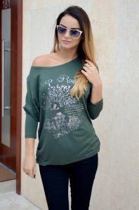 Bluzka z nadrukiem