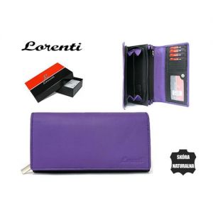 Portfel Damski Skórzany LT-11-CCF PURPLE
