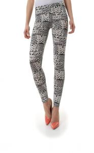 -30% SALE Kontrastowe blogerskie legginsy
