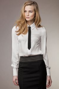 Koszula Damska Model 00007 White