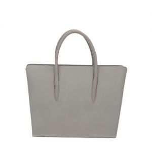 Duża szara modna shopperka Monnari z prążkowaną fakturą BAG W17 0380-019