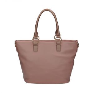 Różowa duża torba Monnari z oryginalną kieszenią BAG W17 2840-004