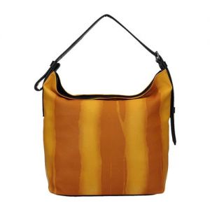 Oryginalna duża torba worek Monnari w różnych odcieniach żółci BAG A590-002 J16