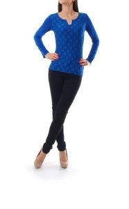 -70% SALE Elegancka bluzka koronkowa dekolt