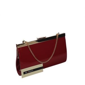 Czerwona szykowna torebka wizytowa MONNARI BAG W17 6700-005