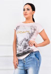T-shirt damski nadruk dream