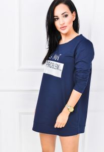 Tunika bluza napis IT IS NOT MY PROBLEM