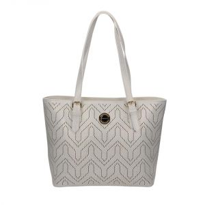 Klasyczna torba Monnari w odcieniu szarości BAG W17 1800-019