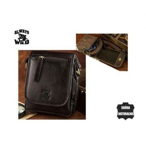 Torba skórzana 5047-CBH BLACK