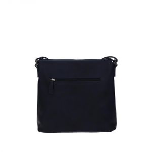 Granatowa markowa listonoszka Monnari na długim pasku BAG W17 0410-013