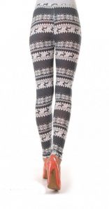-40% SALE Dzianinowe ciepłe legginsy skandynawskie