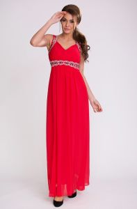 PINK BOOM SUKIENKA - CZERWONY 9602-2