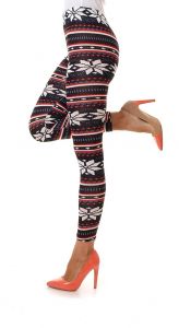 -30% SALE Ciepłe skandynawskie legginsy