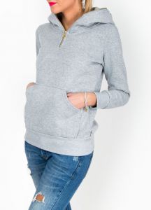 Bluza dresowa kaptur ocieplana