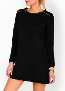 -30% SALE Pikowana tunika kloszowana