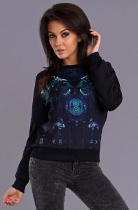 REDIAL BLUZA - GRANATOWY 7503-2