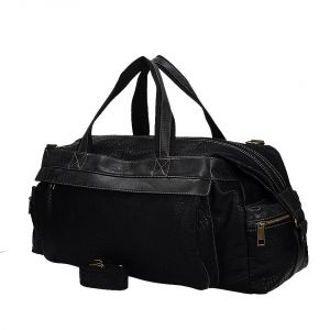 Czarna funkcjonalna torba David Jones z paskiem CM 0798 BLACK