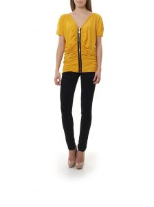 -20% SALE Drapowana zamek bluzka kimono