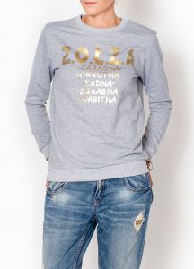 Bluza ZOŁZA złote napisy