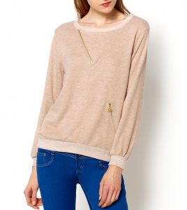 Bluza przeszycia zamki