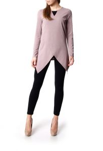 Asymetryczna tunika bluzka cotton