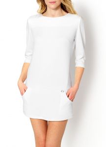 Elegancka prost sukienka