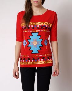 SUPER SALE Tunika azteckie wzory bluzka