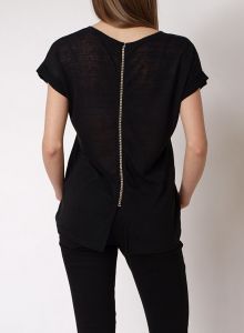 -20% SALE Miękka bluzka złoty łańcuszek