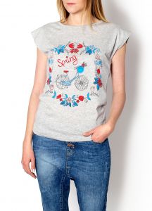 T-shirt z nadrukiem