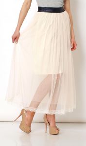 SUPER SALE Maxi tiulowa spódnica kolory
