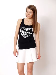 OSTATNIE SZTUKI -20% SALE Bluzka bokserka print serce