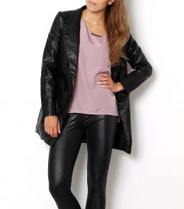 -30% SALE Marynarka kurtka ekoskóra