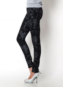 OSTATNIE SZTUKI -20% SALE Spodnie motyw floral
