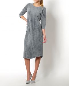 OSTATNIE SZTUKI - 20% SALE Długa sukienka dekatyzowana