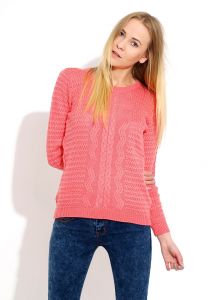 Klasyczny sweter warkocz