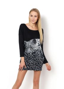 Tunika oversize print pantera