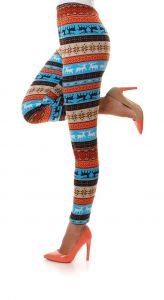 Legginsy skandynawskie ocieplane